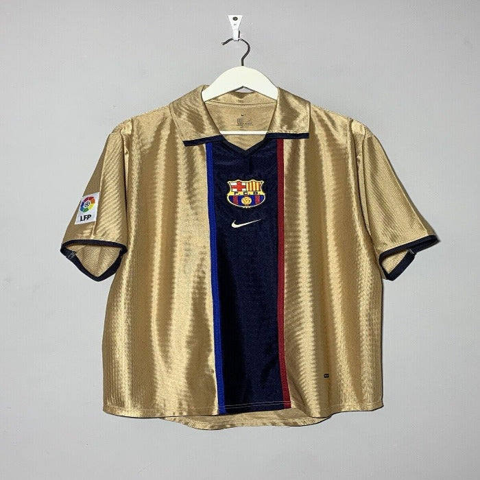 חולצת רטרו ברצלונה בית 2001-2002